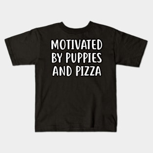 moticated by pippoes and pizza delicous bbq Kids T-Shirt